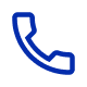 icon phone blue